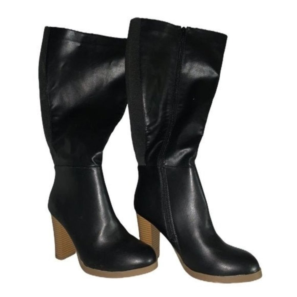 Lane Bryant Boots Black tall Women's 8 W